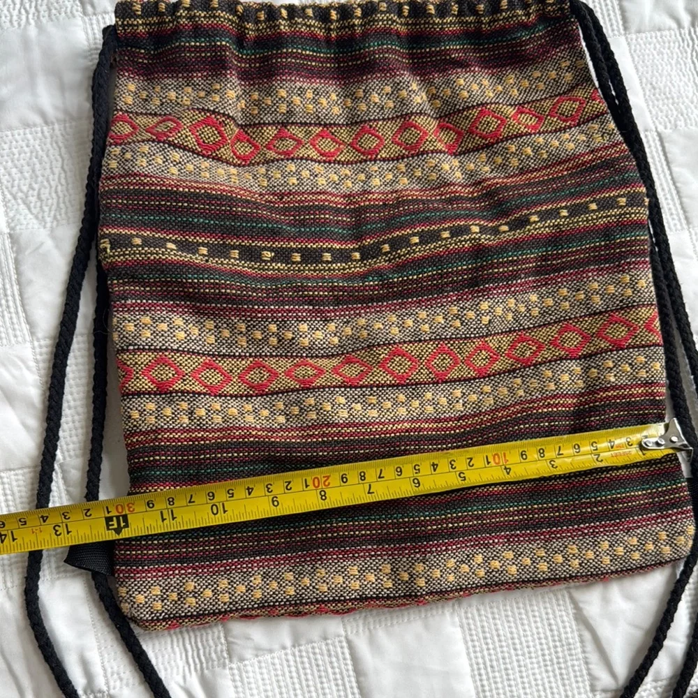 Bohemian Drawstring Backpack - Picture 7 of 7